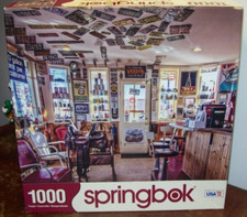 Springbok Jigsaw Puzzle Retro Rewind Store 1000 Piece Verified COMPLETE