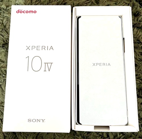 SONY Xperia 10 IV SO-52C White Android 6GB Storage 128GB SIM Free Unlocked N378