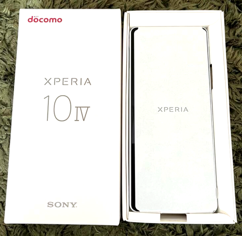 SONY Xperia 10 IV SO-52C Biały Android 6GB Pamięć 128GB SIM Free Unlocked N378 - Zdjęcie 1 z 2