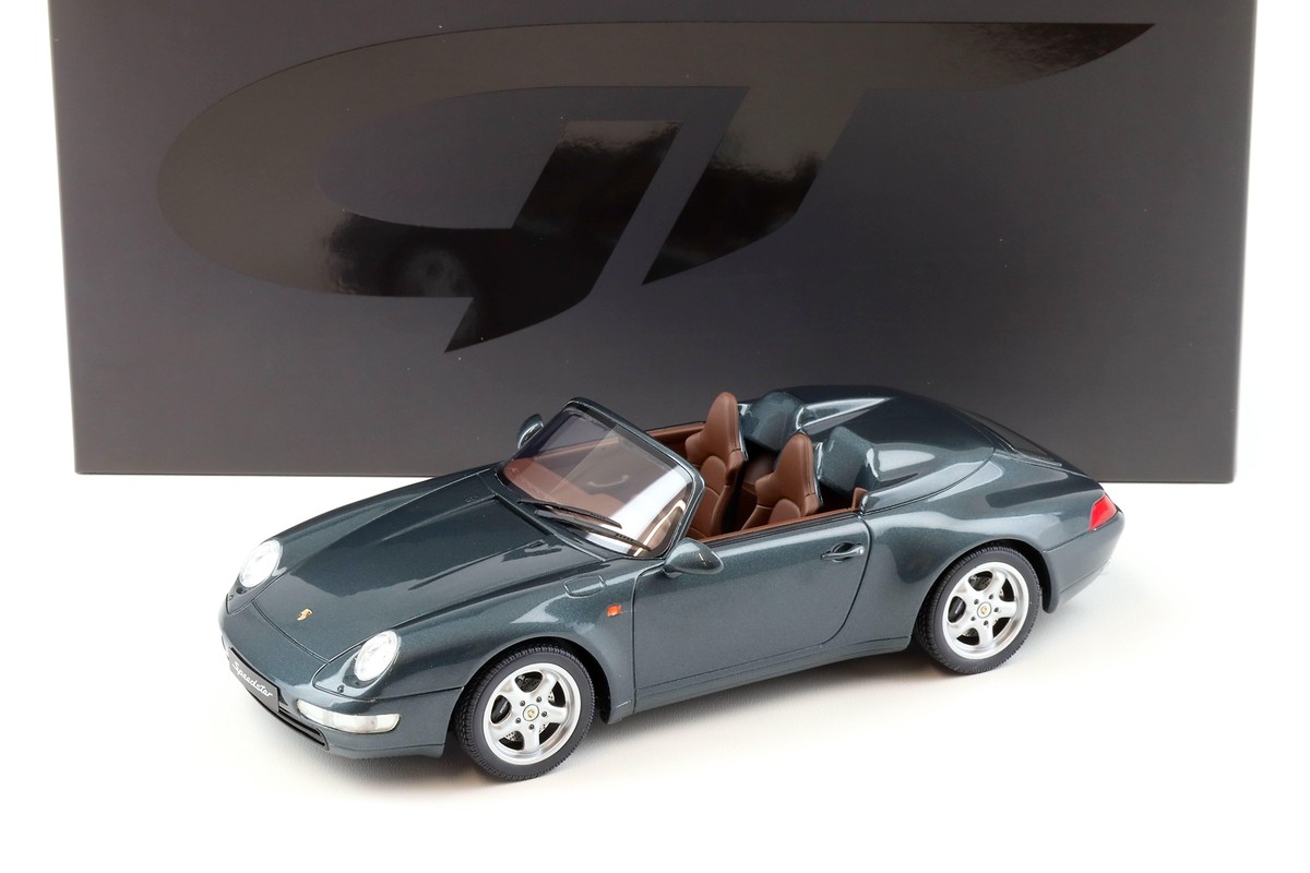 Model de colecție GT Spirit Modern: Mașini - Porsche 993 Speedster (Green) (1994