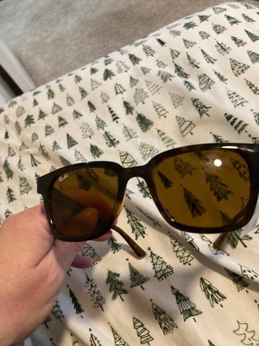 RAY-BAN RB 4323 710/33 HAVANA BROWN AUTHENTIC SUNGLASSES