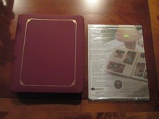 CREATIVE MEMORIES - 8" x 10" MAHOGANY ALBUM  PROTECTORS-GREAT FOR BEGINNER