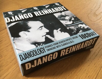 DJANGO REINHARDT ''DJANGOLOGY'' 10er CD SET ADD QUALITÄT