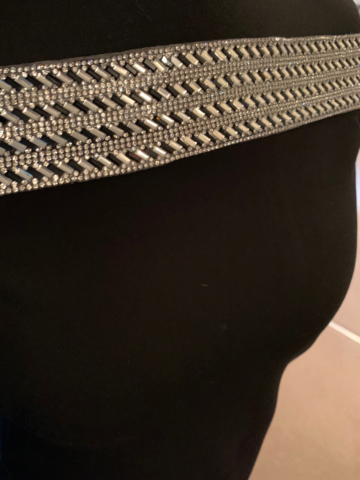 Ladies Quiz Black Dress Size 18 eBay