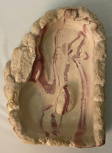 Imagitarium By Petco  Corner Reptile Dish-Desert Marbled w/Weighted Construction