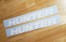 Hunter Engineering Tire Machine Lift 8 Decal Sticker White 2 Vinyl Usa
