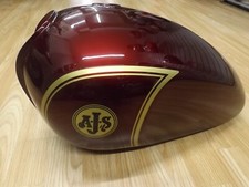 AJS 71 Scrambler 125 cherry red fuel tank (carb model)/project tank