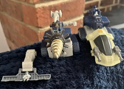 Vintage SILVERLIT SL Space Toys Multimac Vehicles With Figures - Image 1 of 4