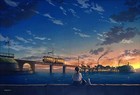 Haikou no Machi Poti Work Collection Background Drawing Technique Art Book Japan