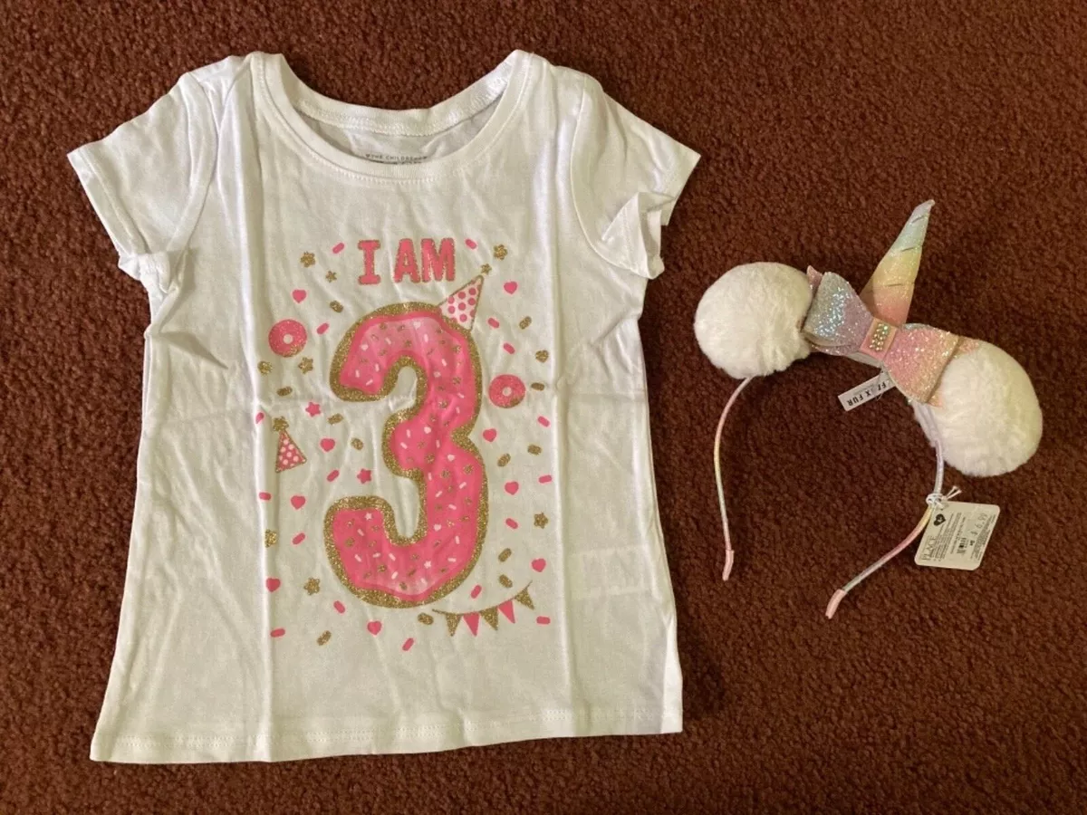 third birthday shirt girl