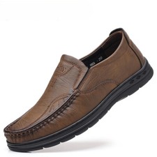 Men's Casual Shoes Moccasins Flat Loafers Breathable Slip on Driving Shoes