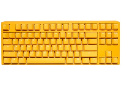 4710578309431 Ducky One 3 Yellow TKL Gaming Keyboard, RGB LED - MX-Black (US) No