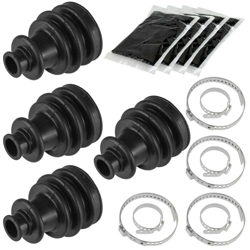2 Front Right Left Axle CV Boot Kit for Polaris Ranger XP 900 Eps 2013