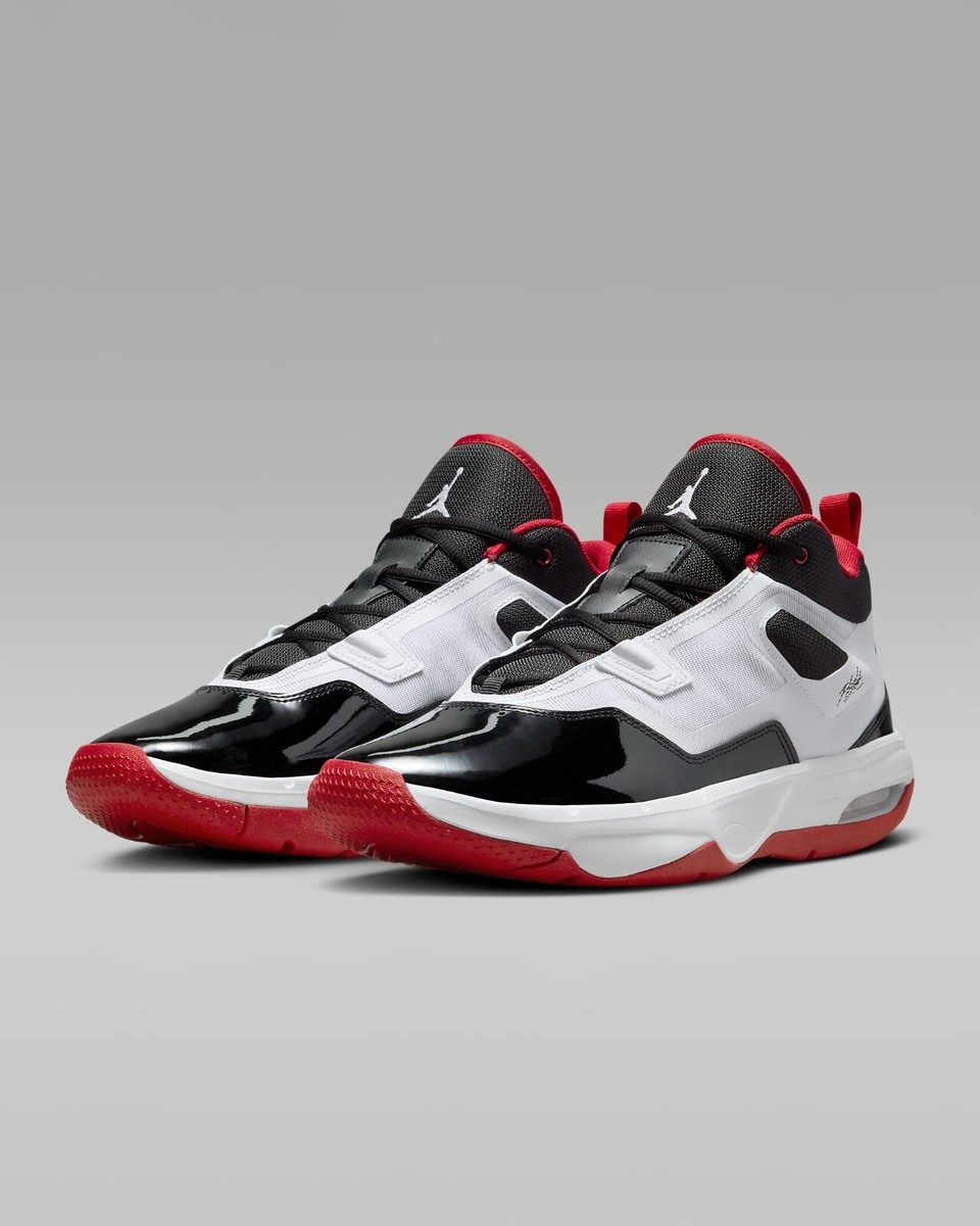 Nike Mens Air Jordan Stay Loyal 3 FB1396-101 Black Red Men's Shoes