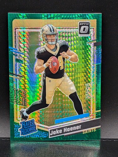 Tarjetas Hyper verdes de novato Donruss Optic Football 2023 con clasificación; ¡Tú eliges! - Imagen 56 de 72