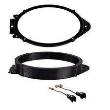 6x9 Inch Water-Resistant Speaker Mounting Adapter with Wire Connectors