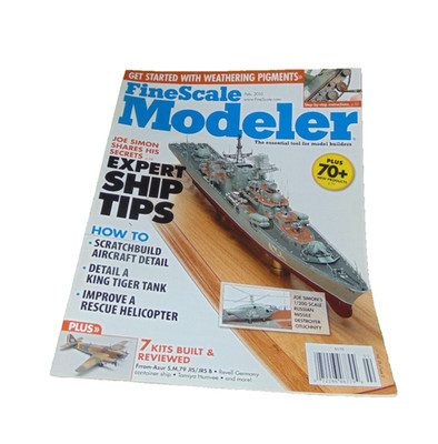 FINE SCALE MODELER Magazine FEB 2010 Expert Ship Modeling Tips Airbrush Armor