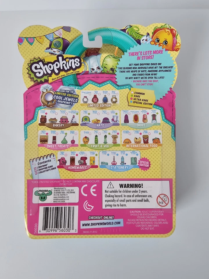 Nuevo Shopkins 5 Pack Temporada 3, precintado nunca abierto 1 shopkins oculto en su interior. Foto 2 de 4