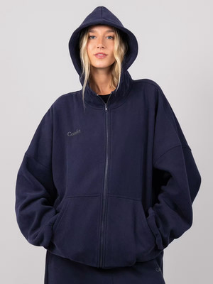 Comfrt Cloud Zip Hoodie- Navy- Medium