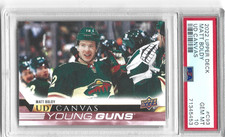 2022-23 Upper Deck Young Guns Rookie Canvas #C93 Matt Boldy PSA 10 GEM MINT