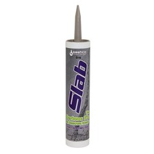 Sashco 16210 Slab Concrete Crack Repair Sealant, 10.5 oz Cartridge, Gray Pack