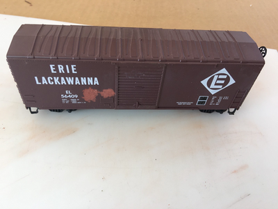 #ad Erie Lackawanna Box Car EL 56409 HO Scale Trains $6.95
