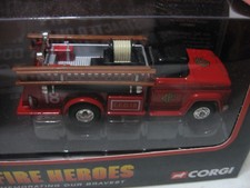 Corgi Fire Heroes 1966 GMC Fire Pumper CS90009 Chicago FD Diecast