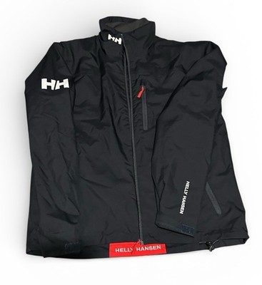 HELLY HANSEN CREW MIDLAYER MEN'S JACKET FULL ZIP MEN'S SIZE M  SAILING SKIING!!!