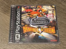 Pro Pinball Fantastic Journey Sony Playstation 1 PS1 Complete CIB w/Reg Card