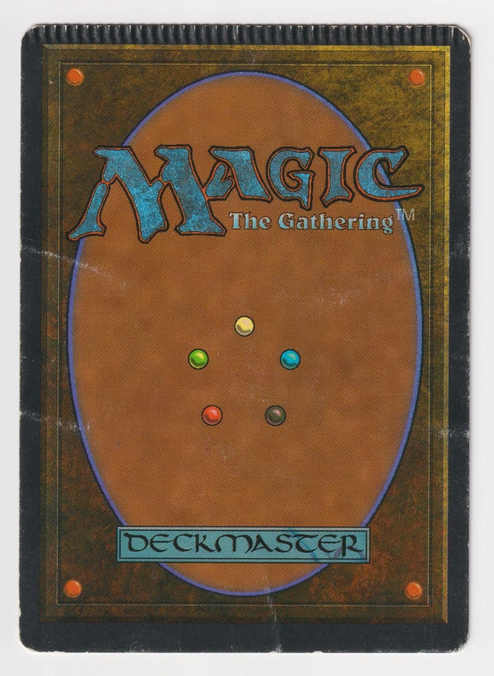 Crimped Rashka the Slayer HP Homelands 1995 MTG Magic Factory Error Misprint EDH - Image 2 of 2