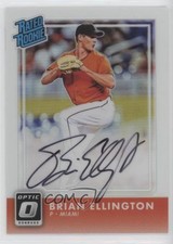 2016 Panini Donruss Optic Rated Rookies Holo /150 Brian Ellington #170 Auto 0a6