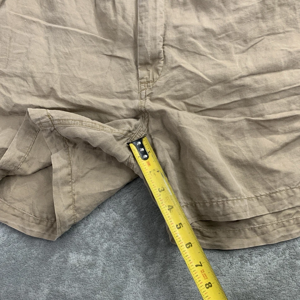 Polo Ralph Lauren Shorts Mens XL Polo Prepster Linen Blend Chino Drawstring - Image 4 of 4