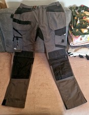 Scruffs Trade Holster Work Trousers with Stretch Panels - Graphite 