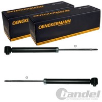 2X Denckermann Gas-StoßDÄMpfer Hinten Passend FüR Audi A6 Skoda Superb VW Passat