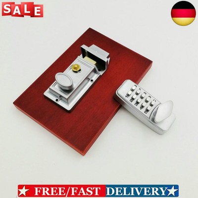 Waterproof Mechanical Digital Door Lock Button Keypad Keyless Code Lock *NEW
