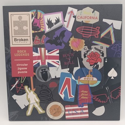 Puzzle, rund ''Broken Record'' , 200 Teile NEU