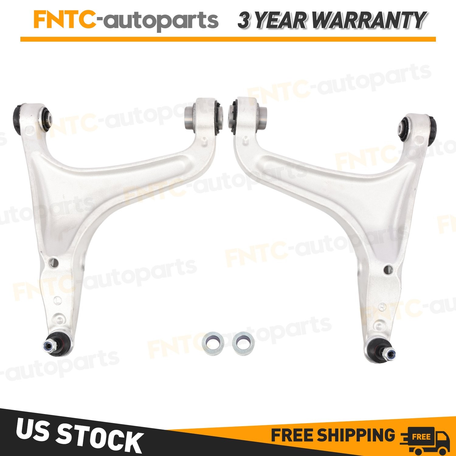 Front LH+RH Lower Control Arms For Maserati Ghibli Quattroporte M156 14-2022