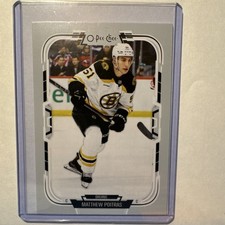 O-Pee-Chee 2025-26 Hockey Matthew Poitras Boston Bruins Ice Hockey #326