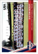 A8322- 2018 USA Baseball Stars and Stripes Cards -You Pick- 15+ FREE US SHIP