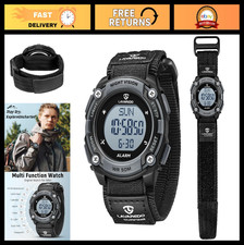Men's Waterproof Digital Sport Watch - Alarm, Calendar, Stopwatch, Backlight