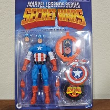 Hasbro Marvel Legends Secret Wars Captain America Figure w Shield
