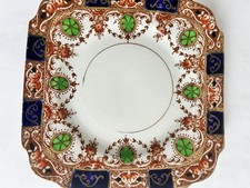 Vintage (1920’s/30’s) Burgess Bros Carlisle Ware Imari Design  Tea Plates X 6