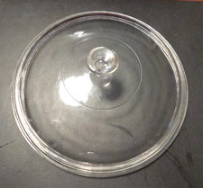 Pyrex 6240 Replacement Lid 8.75" Round Clear Glass Casserole Knob 2 Quart