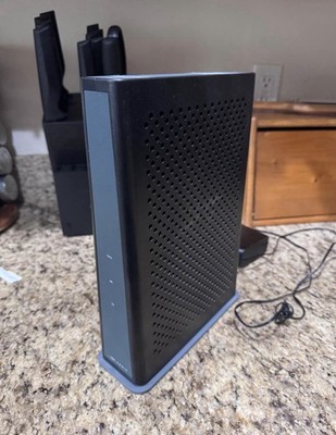 ARRIS TG3452 Modem Router Combo Wireless Ethernet WPA2-PSK RJ-45 Black Gray