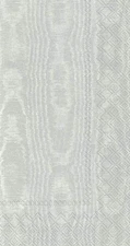 Boston International IHR 3-Ply Paper Napkins, 16-Count Guest Size, Silver