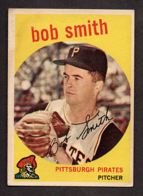 1959 Topps #83 Bob Smith Pittsburgh Pirates VG-EX (ST)