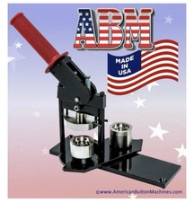 American Button Machines Heavy Duty Hand Operated Button Making Machine 100 1  