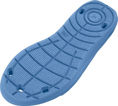 Under Armour Locker IV Sliders Blue Mens Slip On Pool Gym Shower Sports  Slides