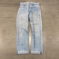 Vtg 70s LEVI  S 501 6 SELVEDGE DENIM REDLINE JEANS 30x30 USA Made Levis