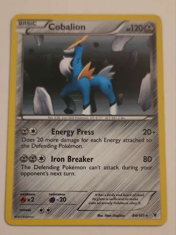 Blister Exclusives #084/101 Cobalion